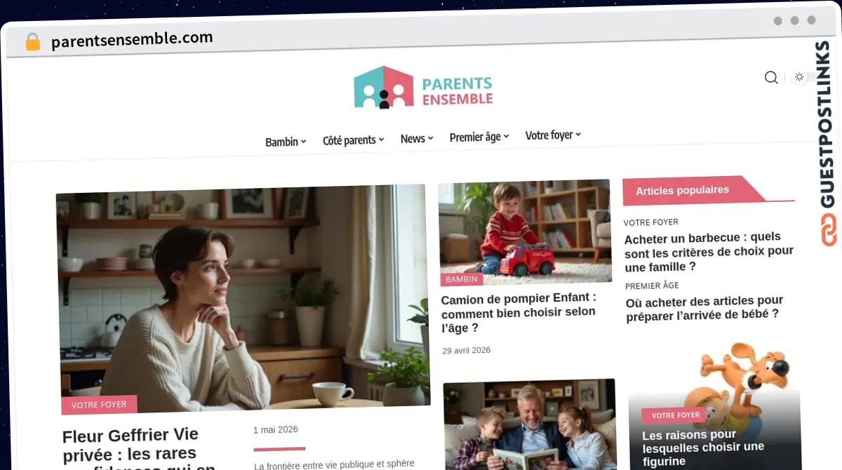 Publish Guest Post on parentsensemble.com