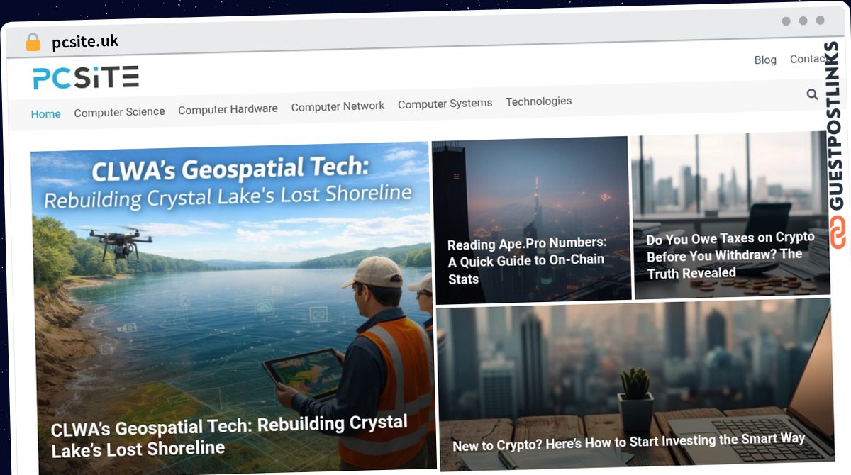 Publish Guest Post on pcsite.uk