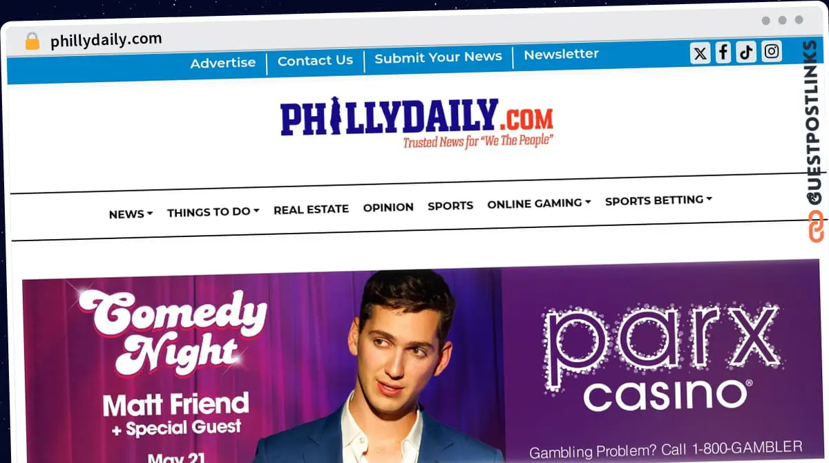 Publish Guest Post on phillydaily.com