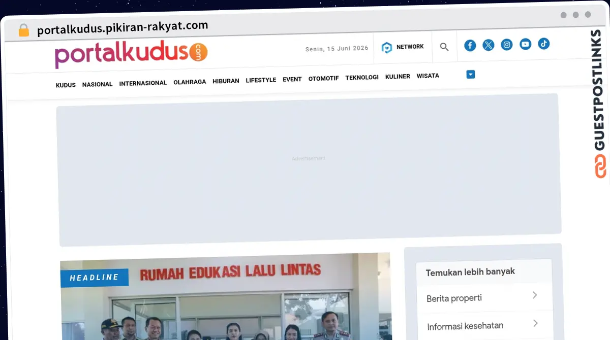 Publish Guest Post on portalkudus.pikiran-rakyat.com