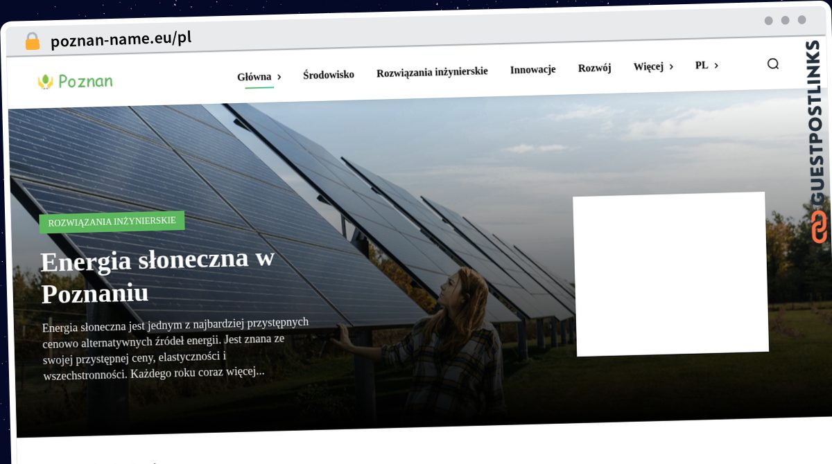 Publish Guest Post on poznan-name.eu/pl