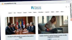Publish Guest Post on revuedeliberee.org