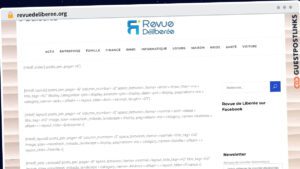 Publish Guest Post on revuedeliberee.org