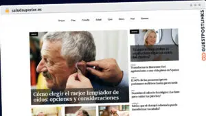 Publish Guest Post on saludsuperior.es
