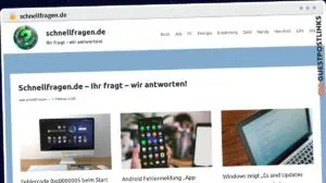 Publish Guest Post on schnellfragen.de