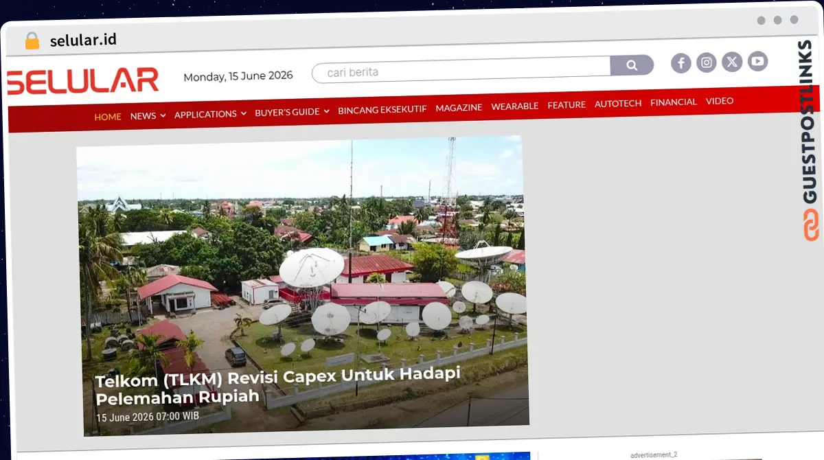 Publish Guest Post on selular.id
