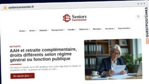 Publish Guest Post on seniorsconnexion.fr
