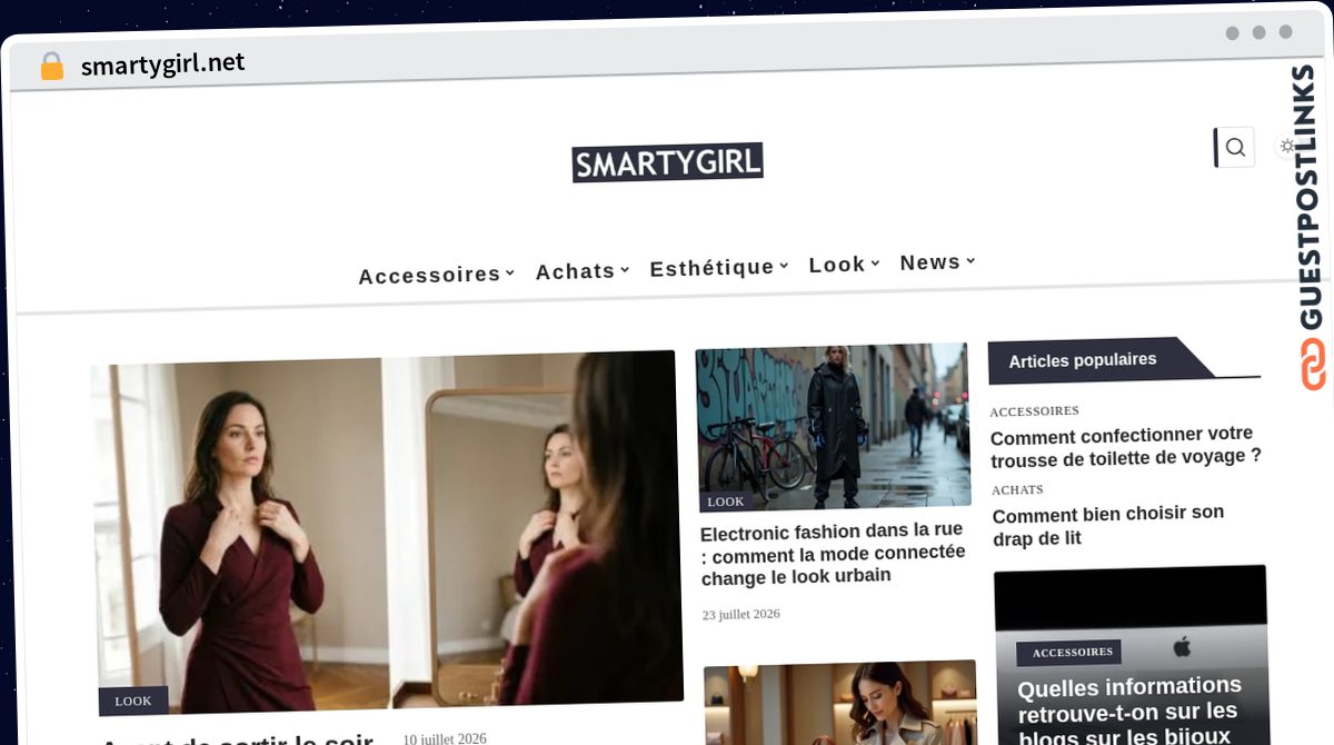 Publish Guest Post on smartygirl.net