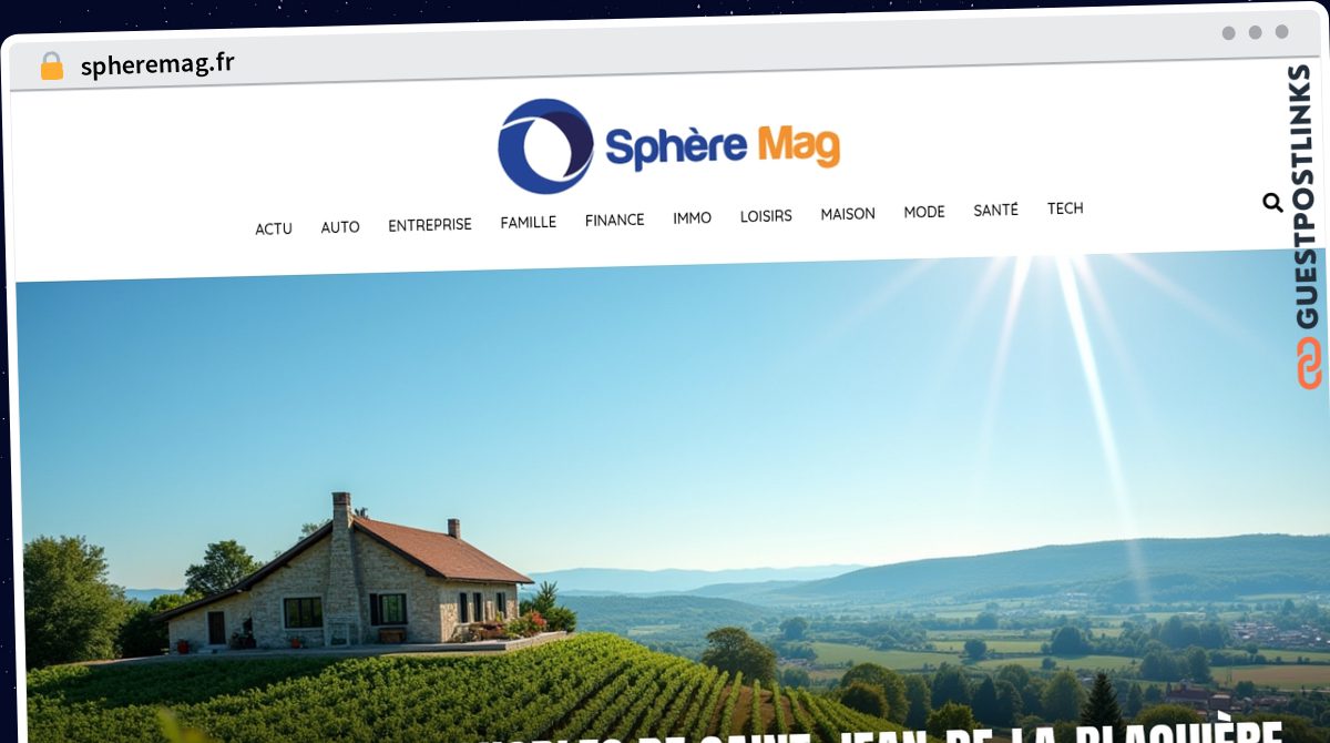 Publish Guest Post on spheremag.fr