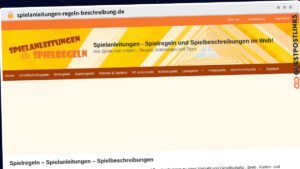 Publish Guest Post on spielanleitungen-regeln-beschreibung.de