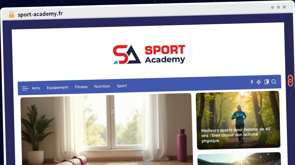 Publish Guest Post on sport-academy.fr