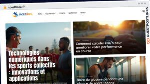 Publish Guest Post on sportlinea.fr