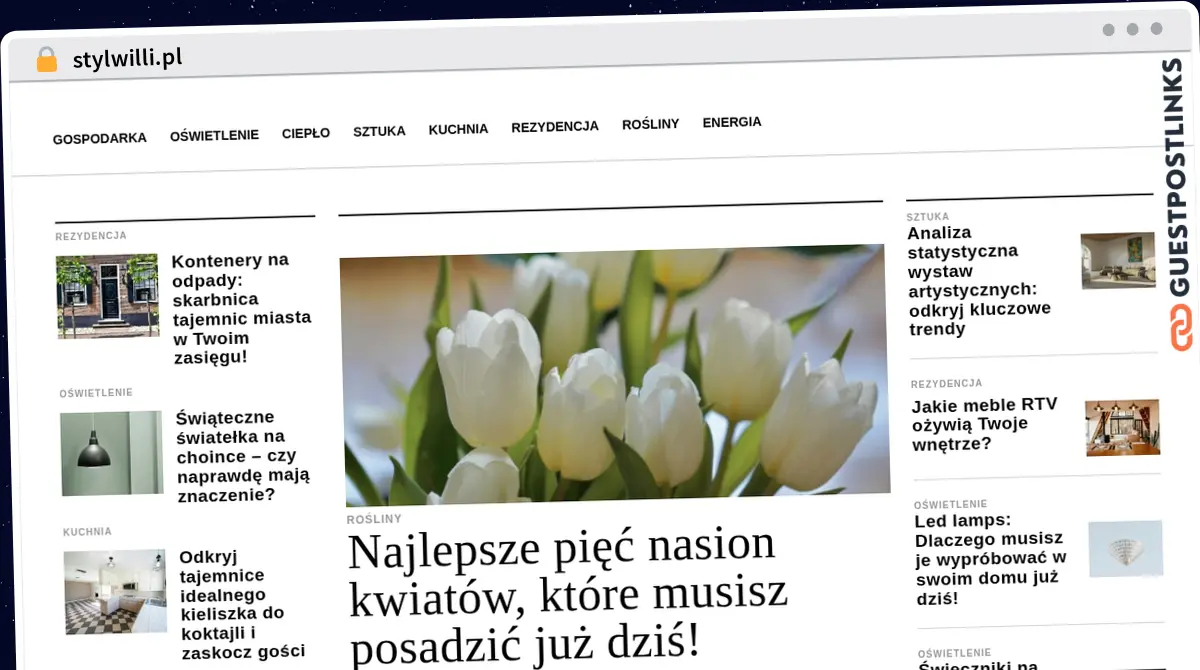 Publish Guest Post on stylwilli.pl