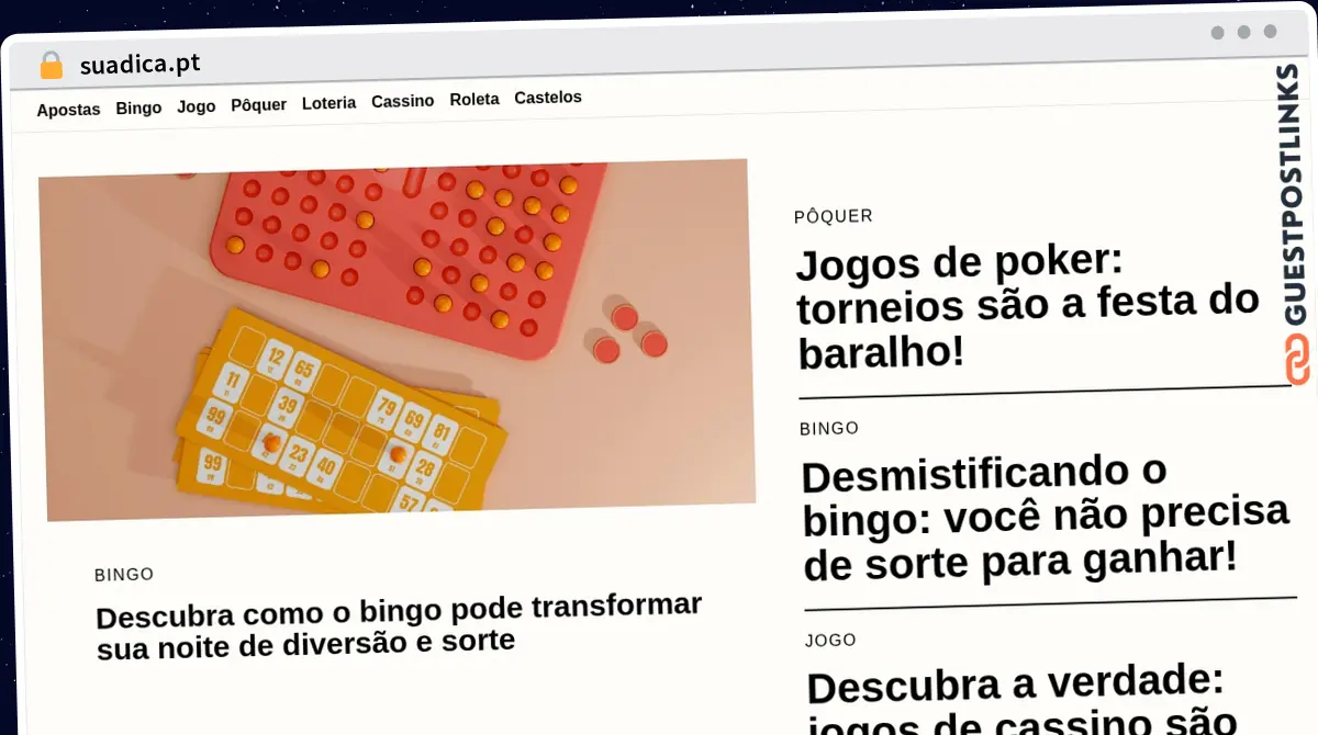 Publish Guest Post on suadica.pt