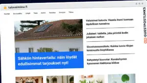 Publish Guest Post on talovalmiina.fi