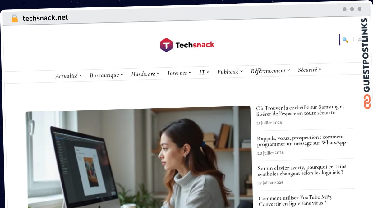 Publish Guest Post on techsnack.net