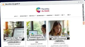 Publish Guest Post on the-infos-du-geek.fr