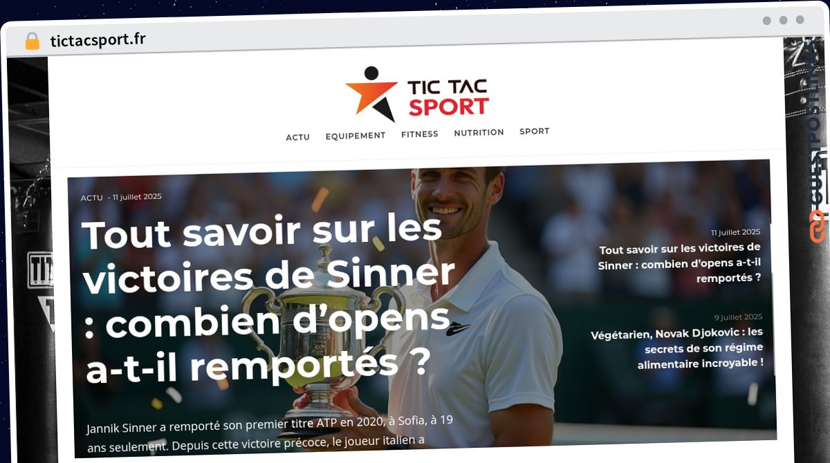 Publish Guest Post on tictacsport.fr