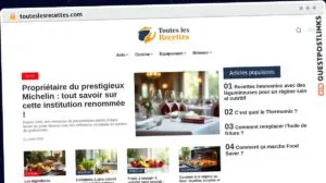 Publish Guest Post on touteslesrecettes.com