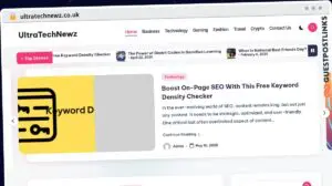 Publish Guest Post on ultratechnewz.co.uk