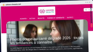 Publish Guest Post on univers-beaute.net