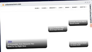 Publish Guest Post on urbansnackers.com