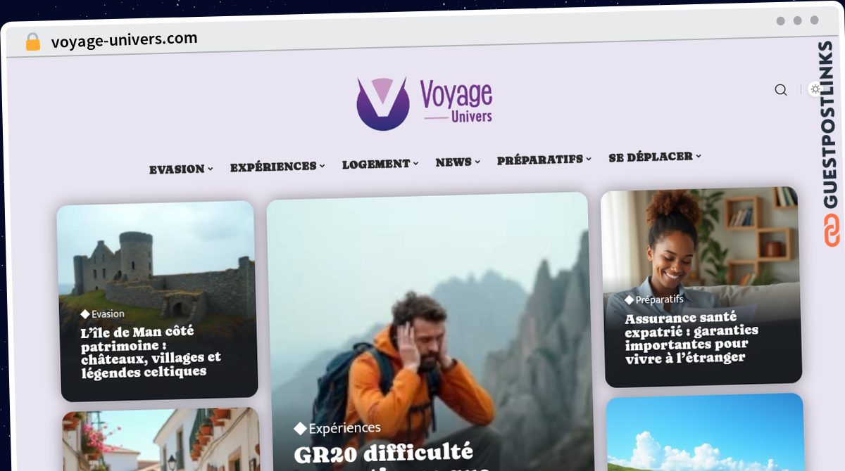 Publish Guest Post on voyage-univers.com