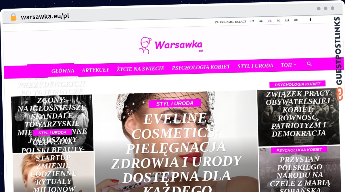 Publish Guest Post on warsawka.eu/pl