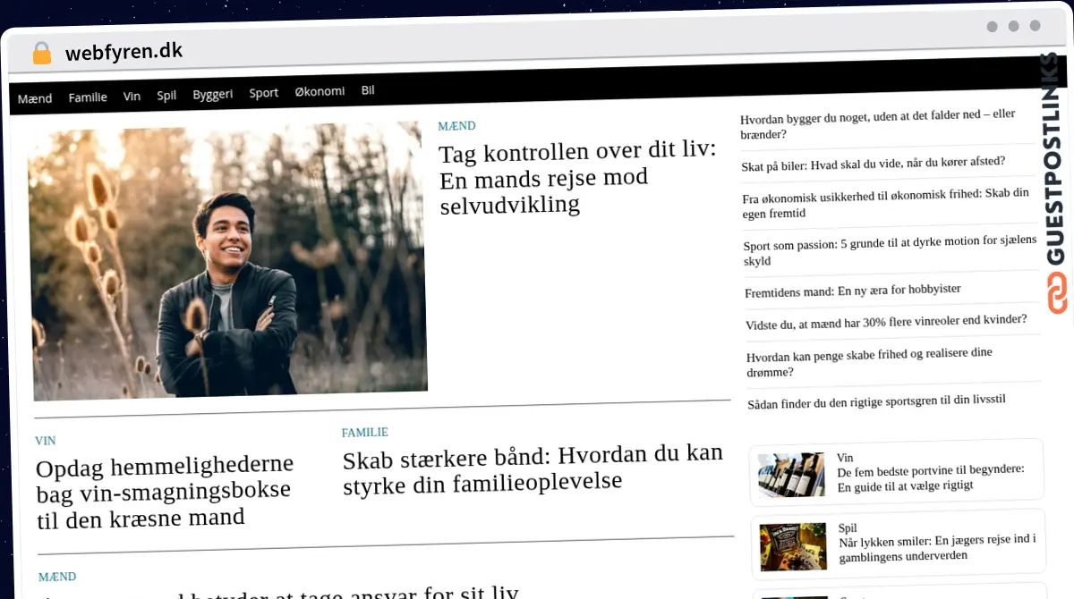 Publish Guest Post on webfyren.dk