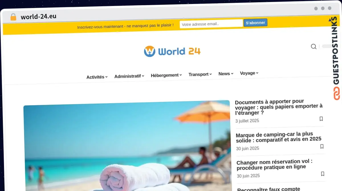 Publish Guest Post on world-24.eu