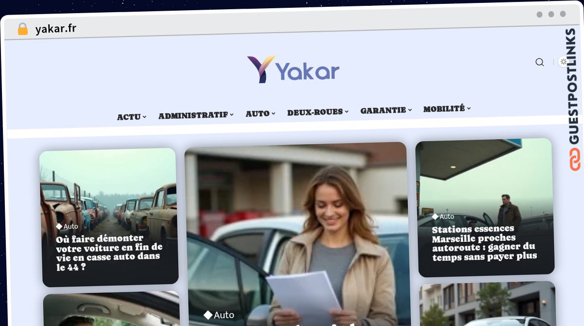 Publish Guest Post on yakar.fr