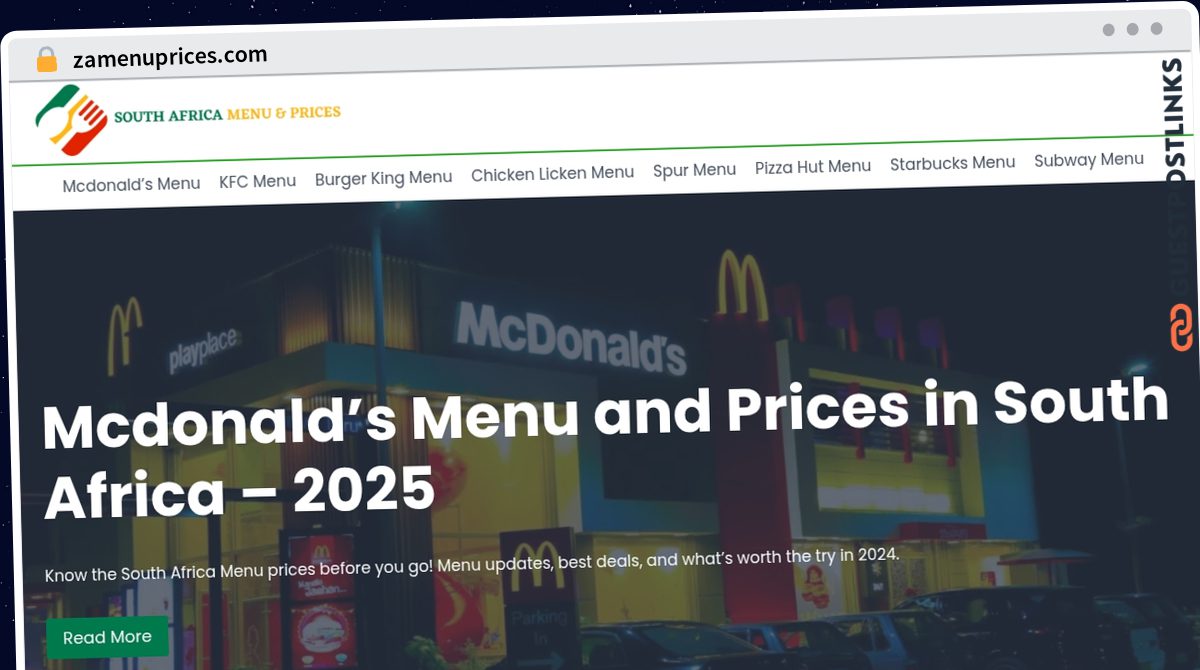 Publish Guest Post on zamenuprices.com
