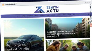 Publish Guest Post on zenithactu.fr