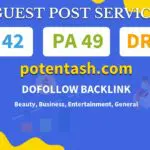 Buy Guest Post on potentash.com