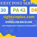 Buy Guest Post on sightsinplus.com