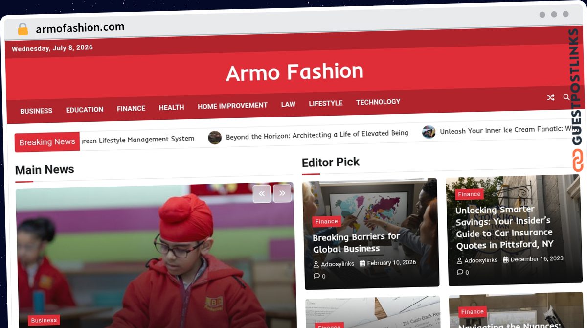 Publish Guest Post on armofashion.com