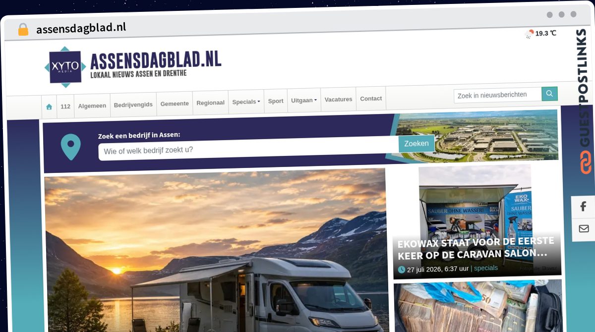 Publish Guest Post on assensdagblad.nl