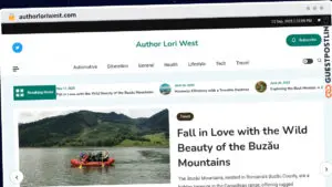 Publish Guest Post on authorloriwest.com