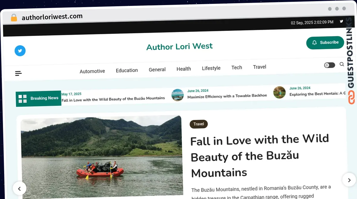 Publish Guest Post on authorloriwest.com