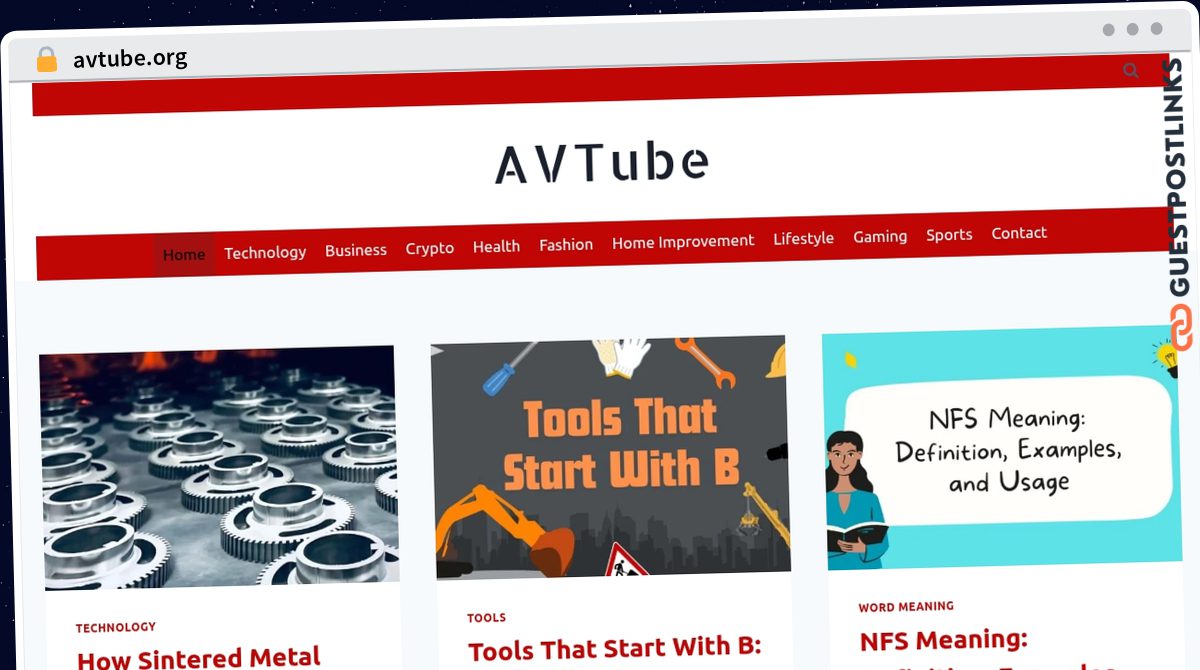 Publish Guest Post on avtube.org