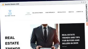 Publish Guest Post on baxter-house.com