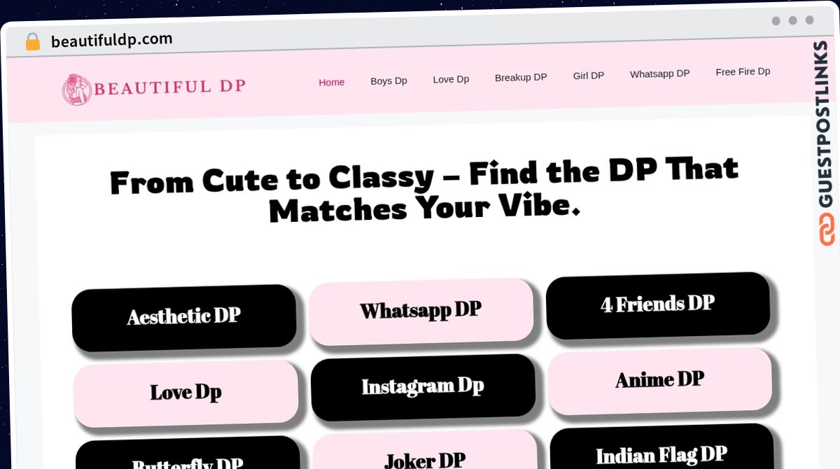 Publish Guest Post on beautifuldp.com