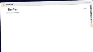 Publish Guest Post on better.dk