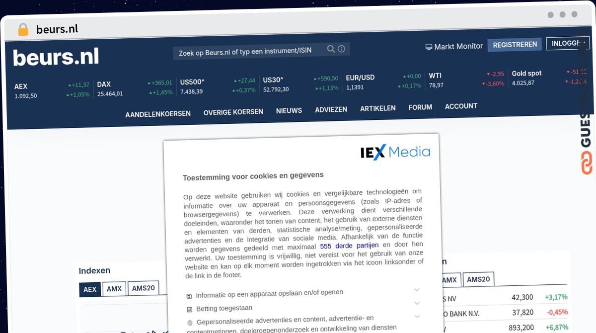 Publish Guest Post on beurs.nl