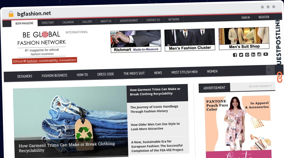 Publish Guest Post on bgfashion.net