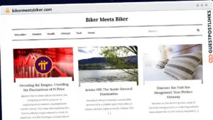 Publish Guest Post on bikermeetsbiker.com