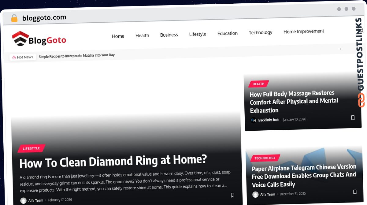 Publish Guest Post on bloggoto.com
