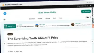 Publish Guest Post on bluewavemaids.com