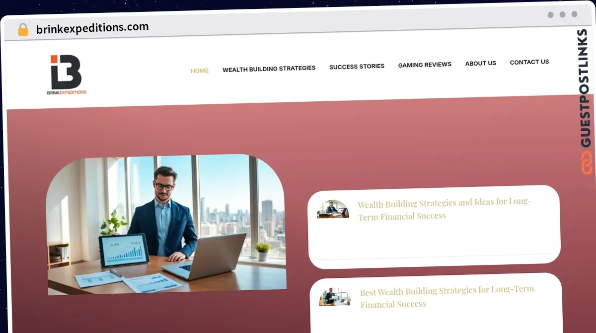 Publish Guest Post on brinkexpeditions.com