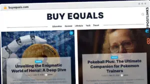 Publish Guest Post on buyequals.com